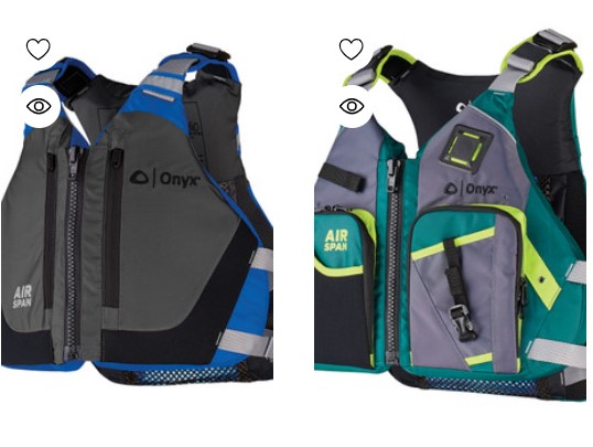 Onyx Outdoor Life Jackets