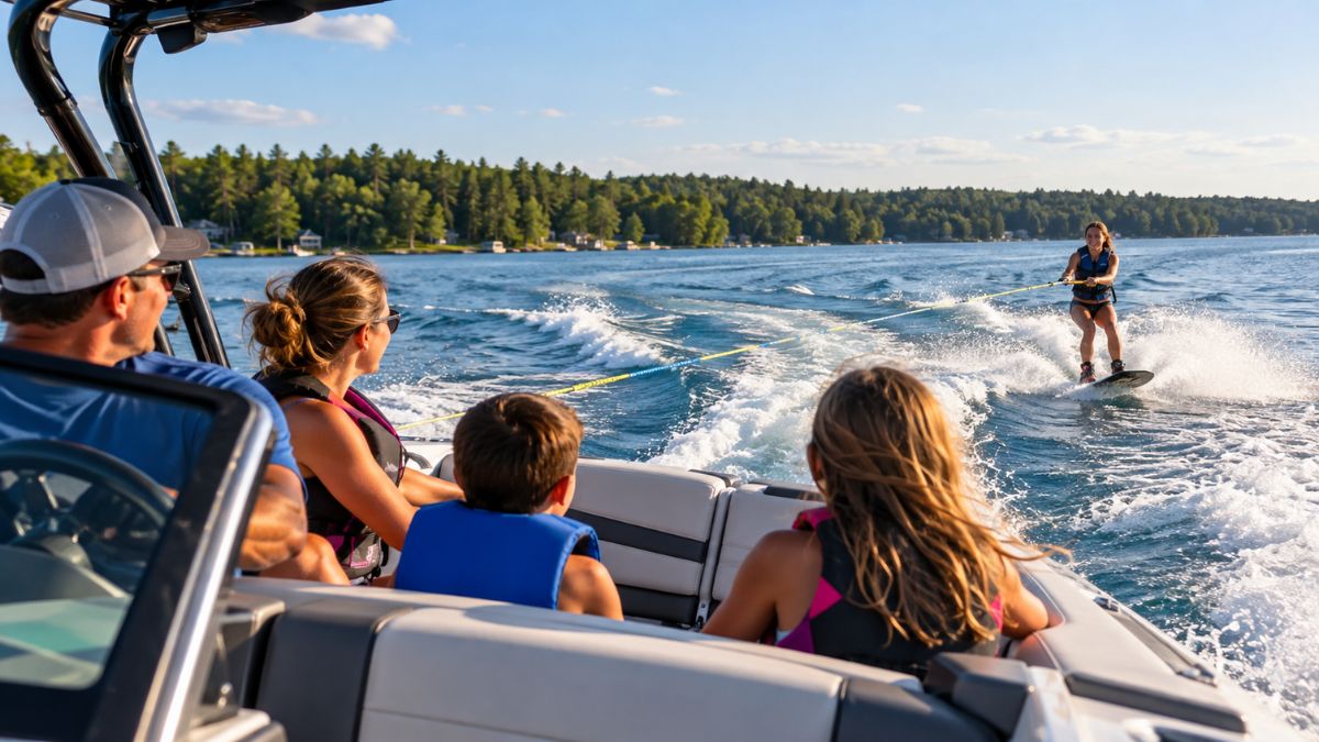 Family Wakeboarding Adventure on the Lake
