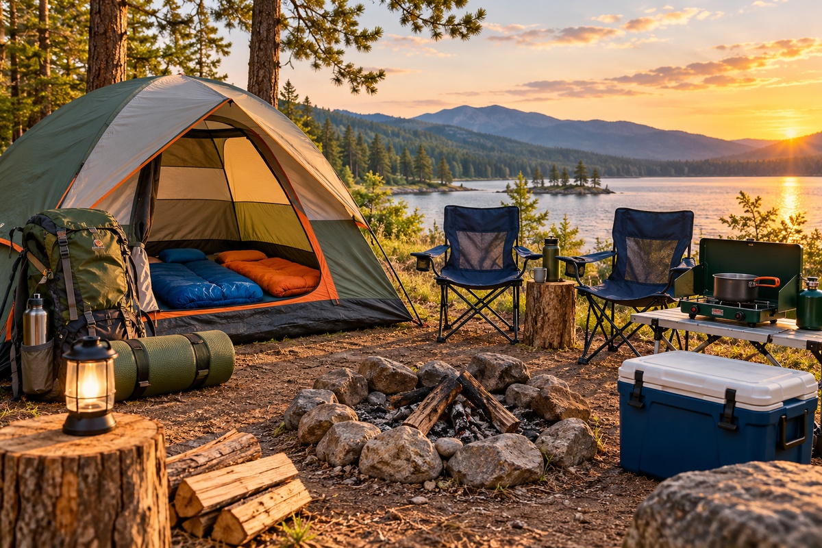 camping explore gear